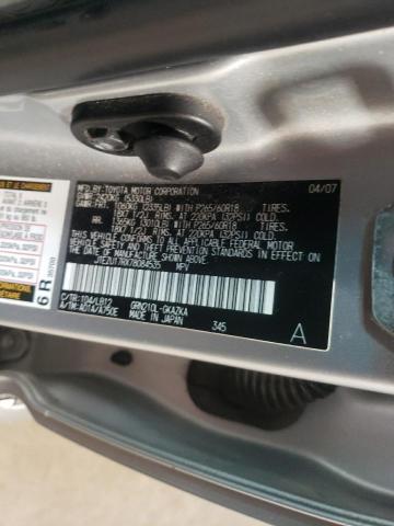 Photo 10 from auction – 2007 TOYOTA 4RUNNER LI with VIN JTEZU17RX78084535