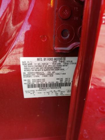 Photo 10 from auction – 2011 FORD FLEX SEL with VIN 2FMGK5CC7BBD26578