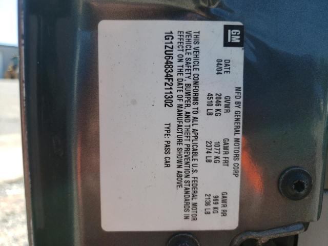 Photo 10 from auction – 2004 CHEVROLET MALIBU MAX with VIN 1G1ZU64834F211302
