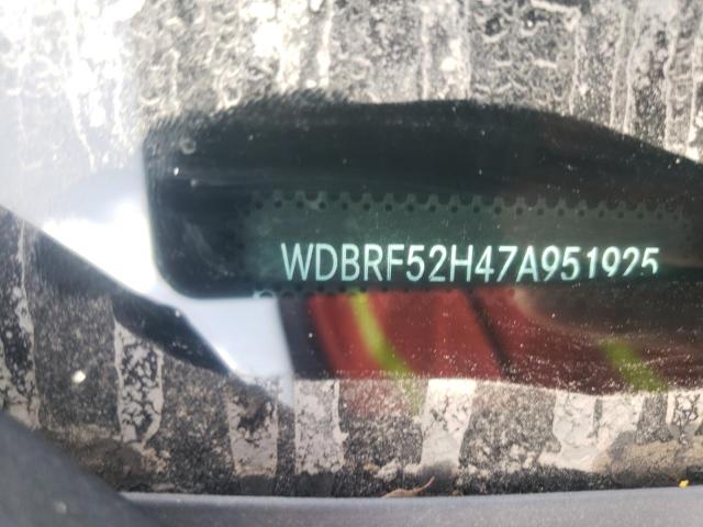 Photo 9 from auction – 2007 MERCEDES-BENZ C 230 with VIN WDBRF52H47A951925