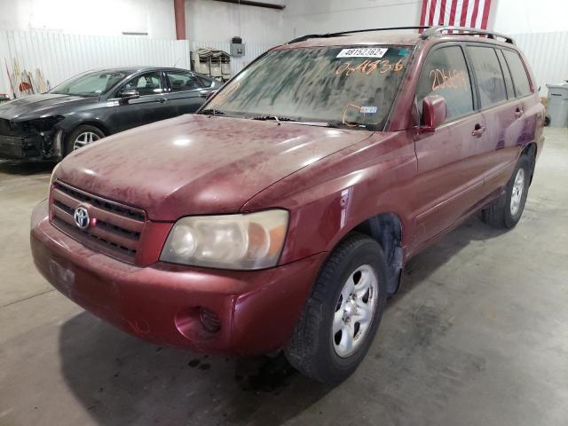 Photo 2 from auction – 2005 TOYOTA HIGHLANDER with VIN JTEDP21A550084836