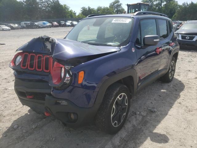 Photo 2 from auction – 2016 JEEP RENEGADE T with VIN ZACCJBCT0GPC59491