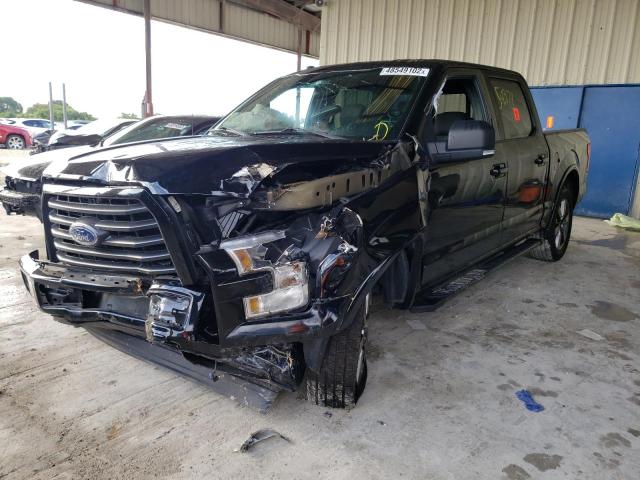 Photo 2 from auction – 2017 FORD F150 SUPER with VIN 1FTEW1CF4HFC42857