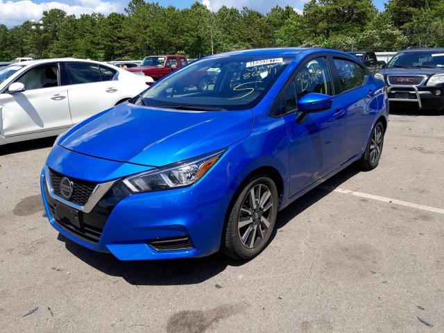 Photo 2 from auction – 2021 NISSAN VERSA SV with VIN 3N1CN8EV8ML865411