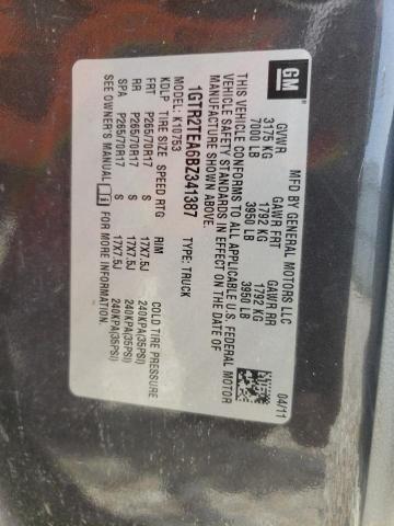 Photo 10 from auction – 2011 GMC SIERRA K15 with VIN 1GTR2TEA6BZ341387