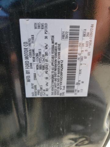 Photo 10 from auction – 2008 FORD RANGER with VIN 1FTYR10D38PA29612