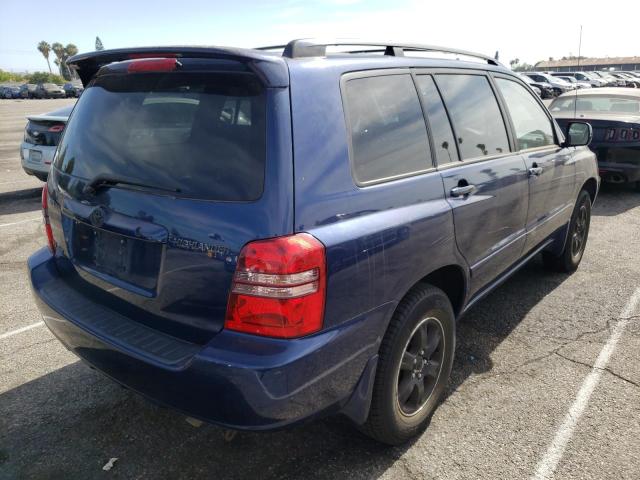 Photo 4 from auction – 2002 TOYOTA HIGHLANDER with VIN JTEHF21A120050456