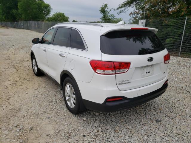 Photo 3 from auction – 2016 KIA SORENTO LX with VIN 5XYPG4A38GG045802