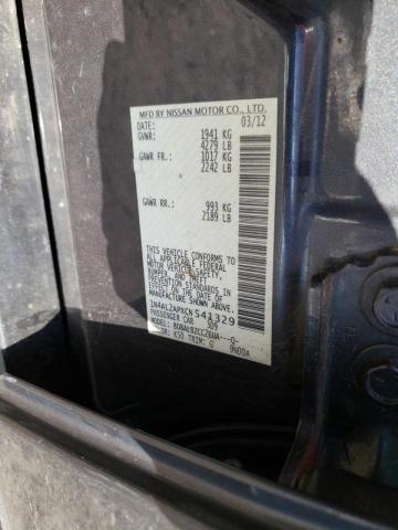 Photo 10 from auction – 2012 NISSAN ALTIMA BAS with VIN 1N4AL2APXCN541329
