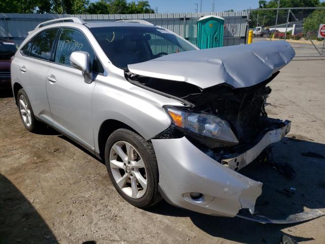 LEXUS RX 350 2010 with VIN 2T2BK1BA3AC074403 - Photo from auction