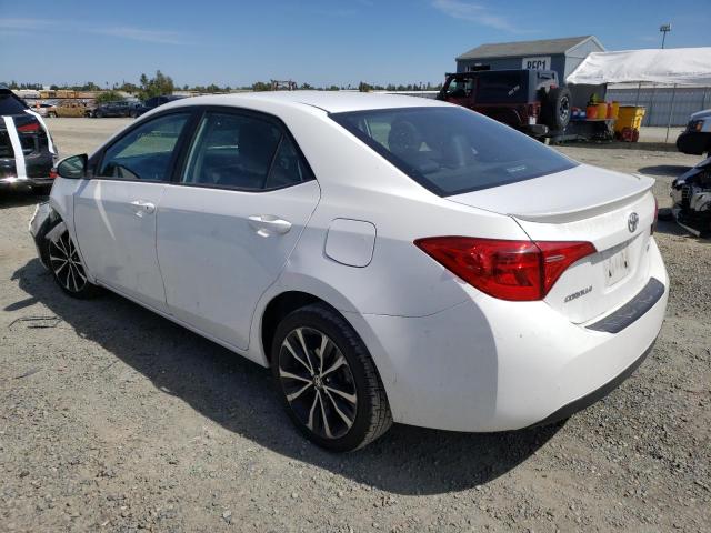 Photo 3 from auction – 2017 TOYOTA COROLLA L with VIN 5YFBURHE9HP673050