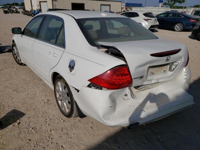Photo 3 from auction – 2007 HONDA ACCORD EX with VIN 1HGCM66817A061364