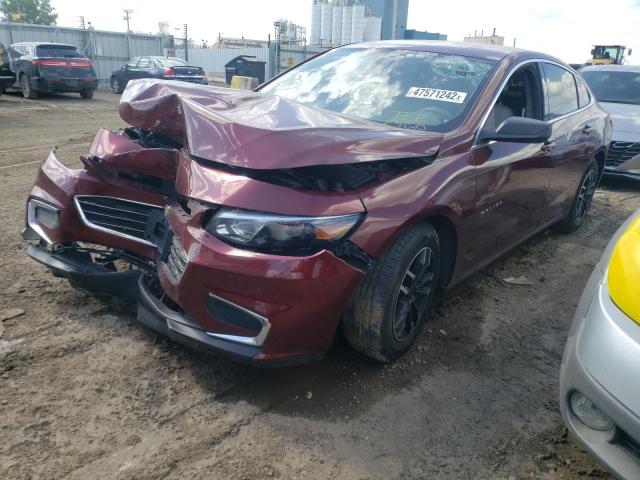 Photo 2 from auction – 2016 CHEVROLET MALIBU LS with VIN 1G1ZB5ST5GF193378