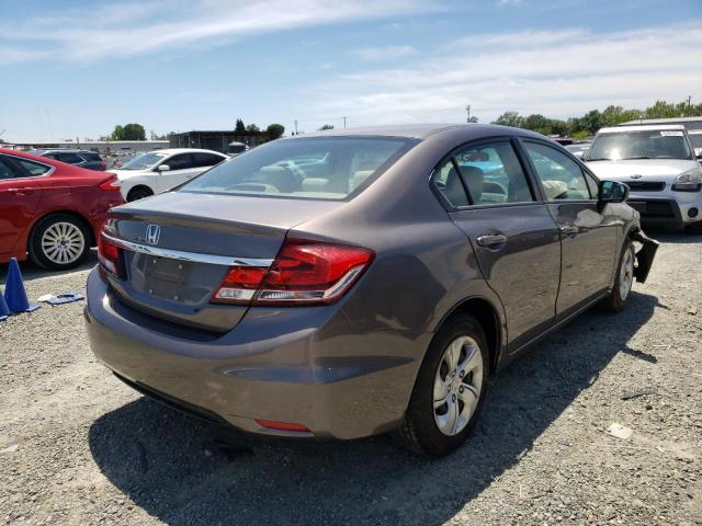 Photo 4 from auction – 2014 HONDA CIVIC LX with VIN 19XFB2F51EE237369