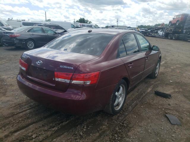 Photo 4 from auction – 2008 HYUNDAI SONATA GLS with VIN 5NPET46C58H307670