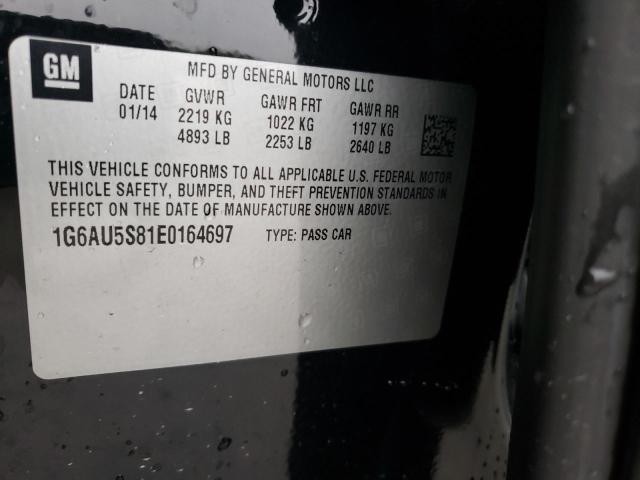 Photo 10 from auction – 2014 CADILLAC CTS VSPORT with VIN 1G6AU5S81E0164697
