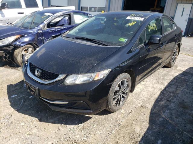 Photo 2 from auction – 2013 HONDA CIVIC EX with VIN 19XFB2F82DE279770