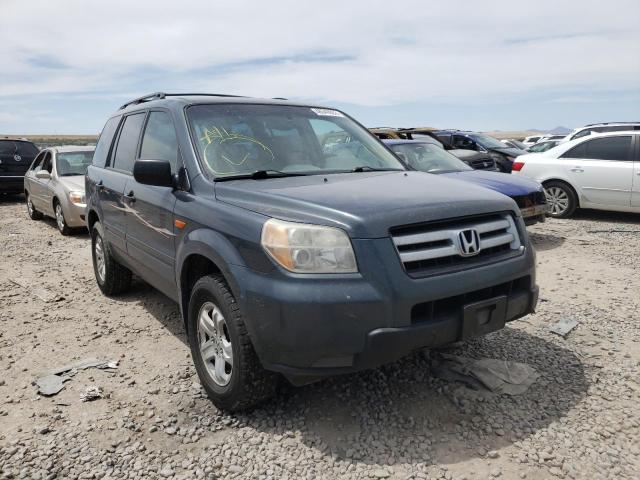 Photo 1 from auction – 2006 HONDA PILOT LX with VIN 2HKYF18176H500589