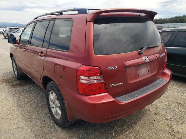 Photo 3 from auction – 2001 TOYOTA HIGHLANDER with VIN JTEHF21A010030147