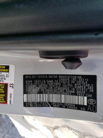 صورة رقم 10 من المزاد - 2013 TOYOTA COROLLA BA مع VIN 2T1BU4EE2DC066621