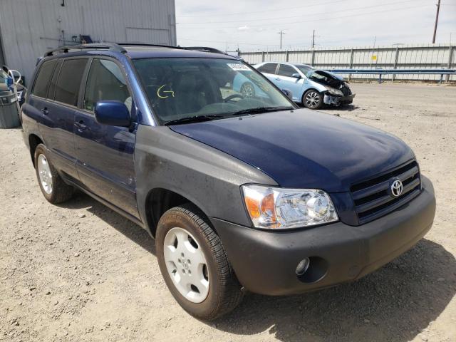 TOYOTA HIGHLANDER 2006 with VIN JTEEP21AX60143482 - Photo from auction