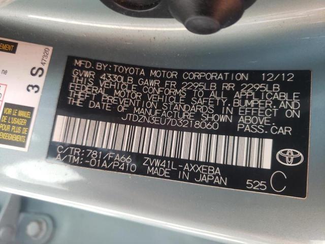 Photo 10 from auction – 2013 TOYOTA PRIUS V with VIN JTDZN3EU7D3218060