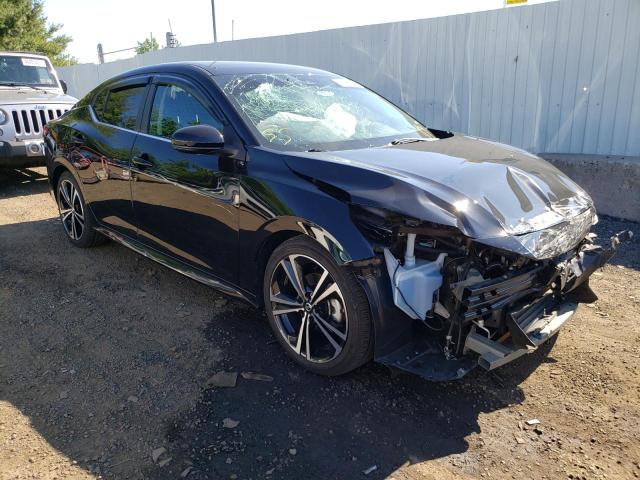 NISSAN SENTRA SR 2020 with VIN 3N1AB8DV3LY281758 - Photo from auction