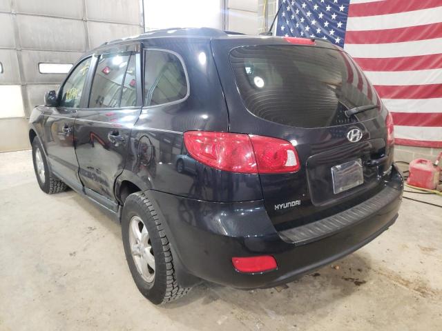 Photo 3 from auction – 2008 HYUNDAI SANTA FE G with VIN 5NMSG73D08H187201