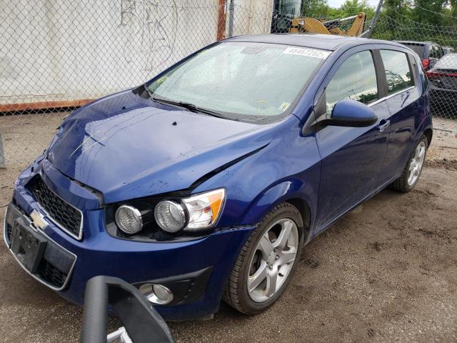 Photo 2 from auction – 2012 CHEVROLET SONIC LTZ with VIN 1G1JF6SB3C4224101
