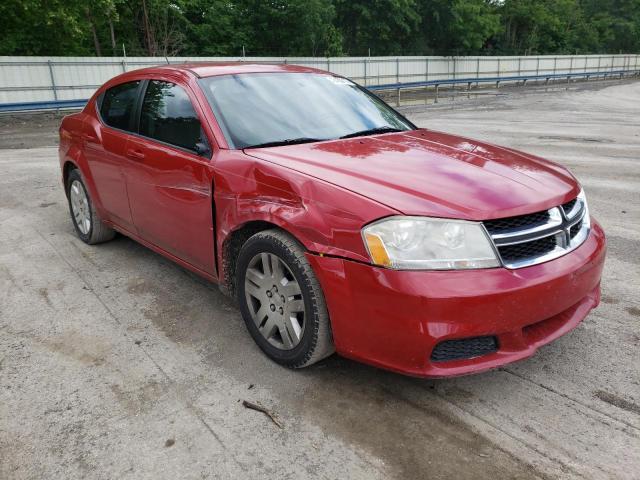 DODGE AVENGER SE 2014 with VIN 1C3CDZAB7EN188388 - Photo from auction