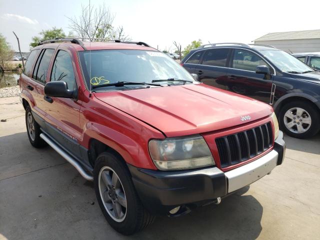 JEEP GRAND CHER 2004 with VIN 1J4GX48S64C258061 - Photo from auction