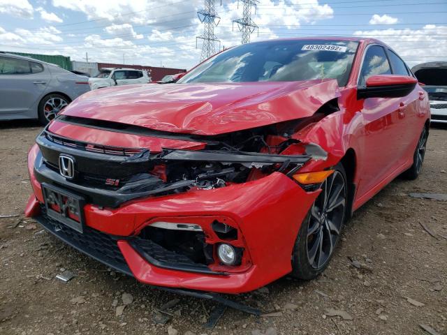 Photo 2 from auction – 2019 HONDA CIVIC SI with VIN 2HGFC1E52KH704566