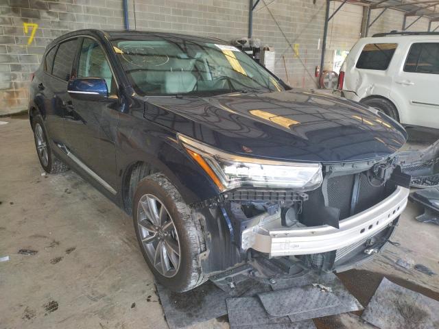 ACURA RDX TECHNO 2020 with VIN 5J8TC2H54LL005741 - Photo from auction
