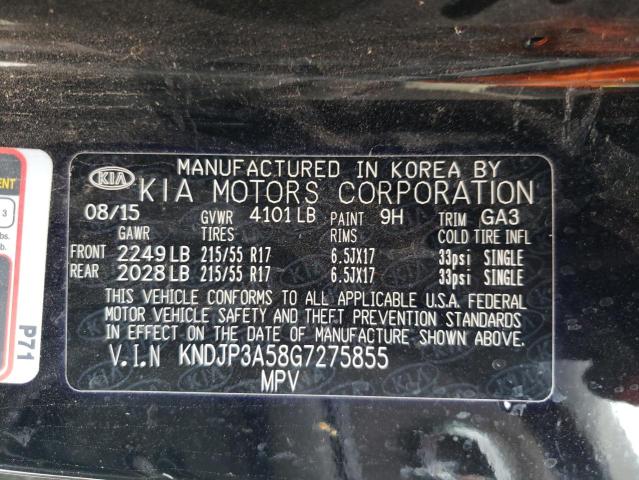 Photo 10 from auction – 2016 KIA SOUL + with VIN KNDJP3A58G7275855