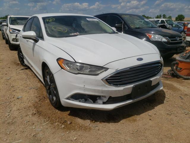 FORD FUSION S 2018 with VIN 3FA6P0G75JR240435 - Photo from auction