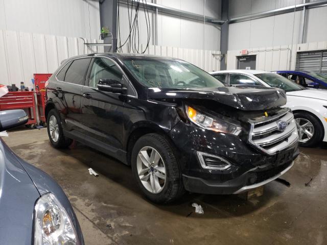 FORD EDGE SEL 2017 with VIN 2FMPK4J9XHBC44998 - Photo from auction