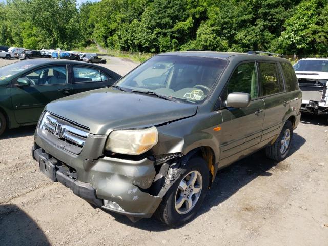 Photo 2 from auction – 2006 HONDA PILOT EX with VIN 2HKYF18486H535295