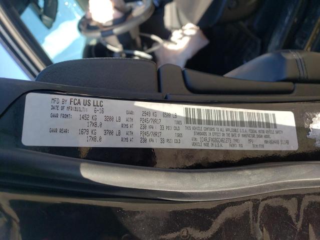 Photo 10 from auction – 2016 JEEP GRAND CHER with VIN 1C4RJFAG9GC461273