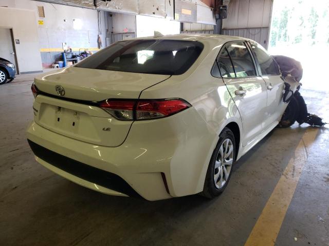 Photo 4 from auction – 2021 TOYOTA COROLLA LE with VIN JTDEPMAE3MJ132639