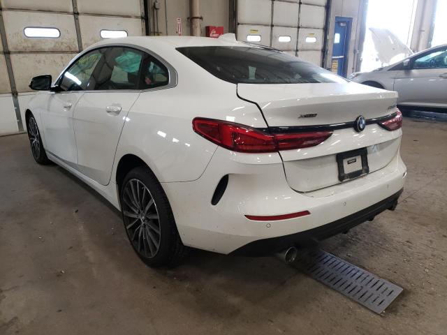 Photo 3 from auction – 2021 BMW 228XI with VIN WBA73AK07M7G53902