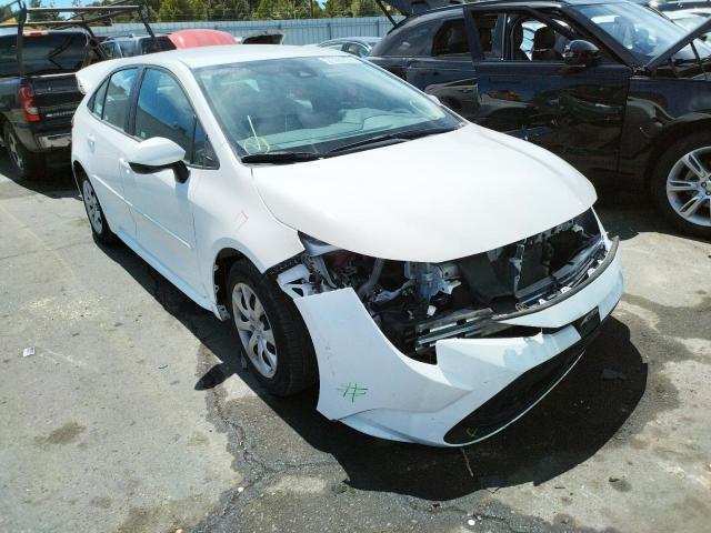TOYOTA COROLLA LE 2020 with VIN 5YFEPRAE9LP145581 - Photo from auction
