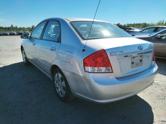 Photo 3 from auction – 2007 KIA SPECTRA EX with VIN KNAFE121075432346