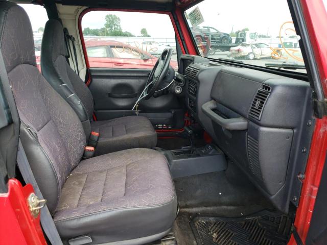 Photo 5 from auction – 2002 JEEP WRANGLER with VIN 1J4FA39S72P751565