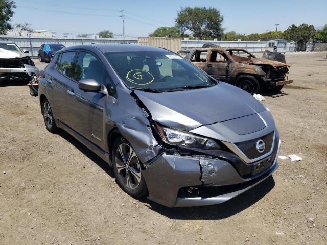 NISSAN LEAF S 2018 with VIN 1N4AZ1CP2JC300878 - Photo from auction