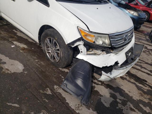 Photo 9 from auction – 2011 HONDA ODYSSEY EX with VIN 5FNRL5H67BB070619