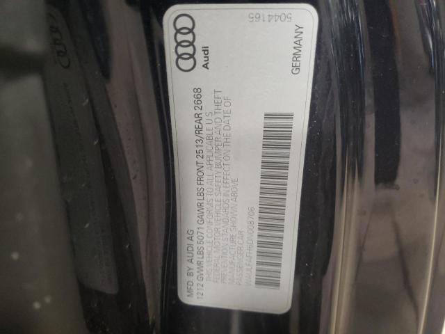 Photo 10 from auction – 2013 AUDI A5 PREMIUM with VIN WAULFAFH6DN008706