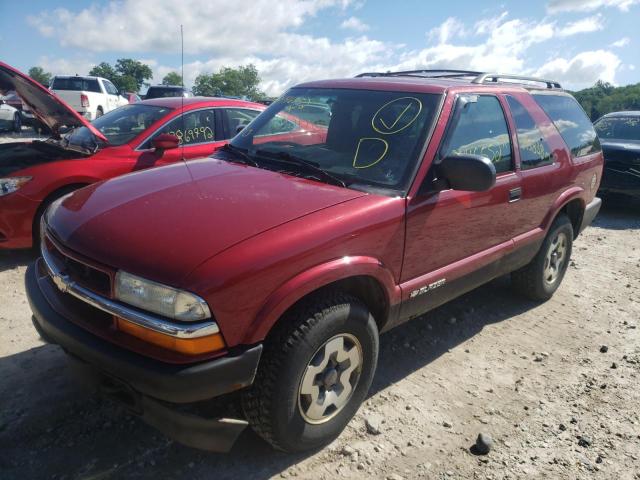 Photo 2 from auction – 2001 CHEVROLET BLAZER with VIN 1GNCT18W91K219099