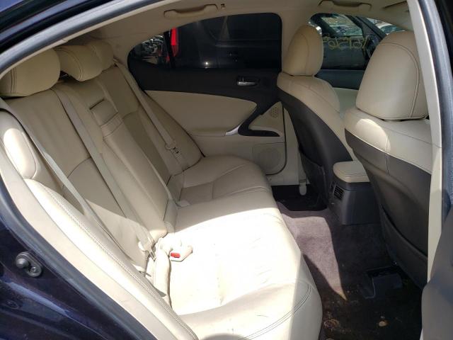 Photo 6 from auction – 2009 LEXUS IS 250 with VIN JTHBK262395097104