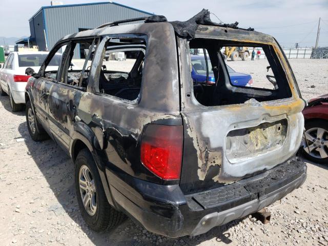 Photo 3 from auction – 2003 HONDA PILOT EX with VIN 2HKYF184X3H601910