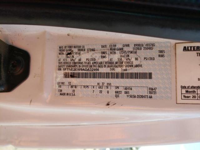 Photo 10 from auction – 2010 FORD ECONOLINE with VIN 1FTNE2EW9ADA32956